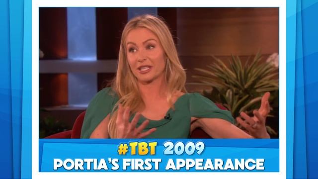 #TBT Portia de Rossi's First Ellen Show Appearance смотреть онлайн