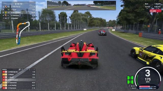 Le Mans Ultimate - Monza - Hypercar - Ferrari 499P