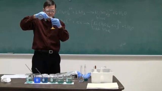 Chemical Demonstration: Complex Ions and Ligands w/ Al Chemist смотреть онлайн