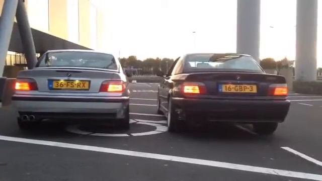 Bmw e36 328i VS Bmw e36 M3 engine sound смотреть онлайн
