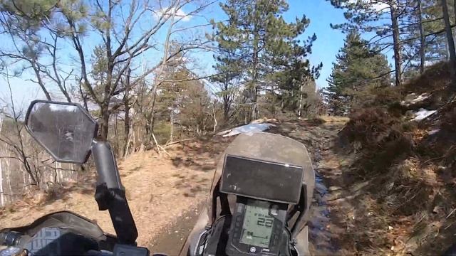 Mountain Trails And Snowy Sections Tenere 700, KTM 950 Adventure, BMW 850GS