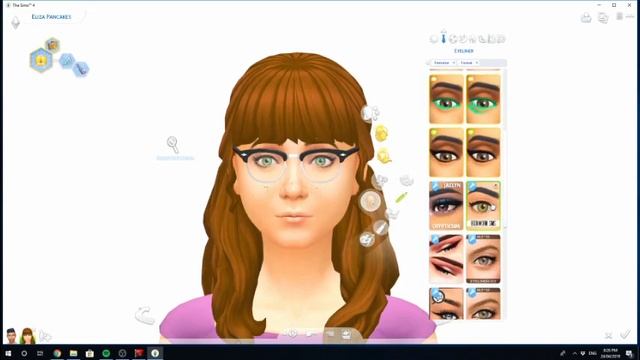 Eliza Pancakes as a Teenager (Spoiler, She is a SLICE) // The Sims 4 CAS смотреть онлайн
