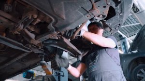 Замена сайлентблоков передних рычагов и задней балки на Lada XRAY