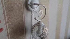 Установка светильника. Монтаж бра. Будни электрика. Как подключить провод ?