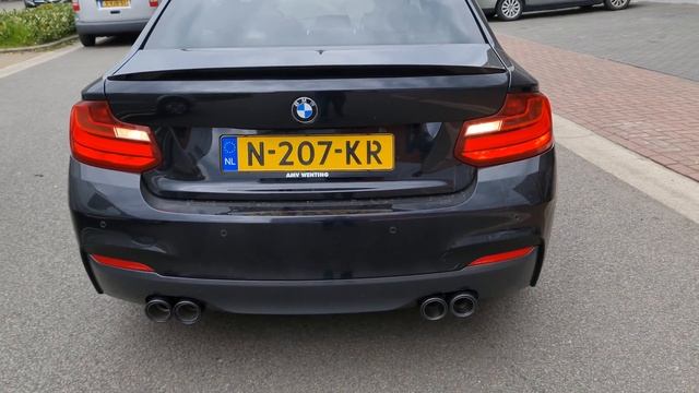 BMW F22 220 I COUPE EXHAUST CUT OUT BYPASS SOUND SPORTUITLAAT UITLAAT by www.maxiperformance.nl смотреть онлайн