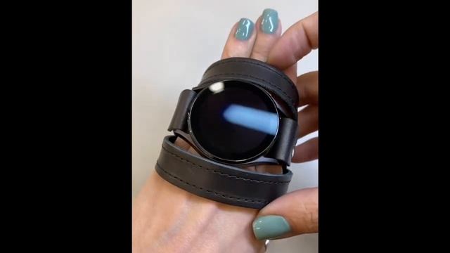 Leather band compatible with Samsung and and other smart watches, code 2875st смотреть онлайн