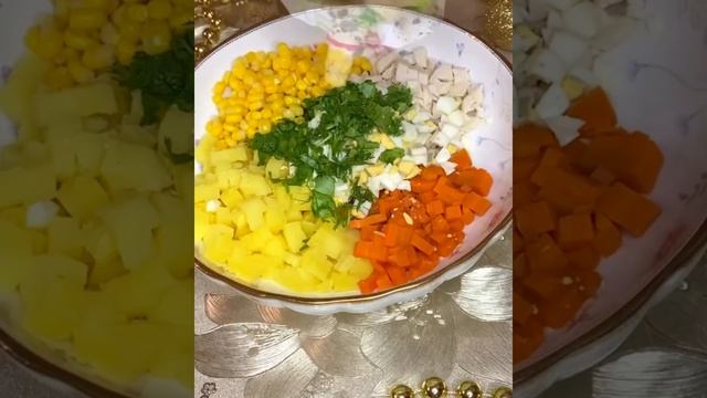 Салат нежный 😍 смотреть онлайн