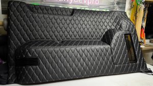 Перетяжка обшивки от автомобиля VW T5.