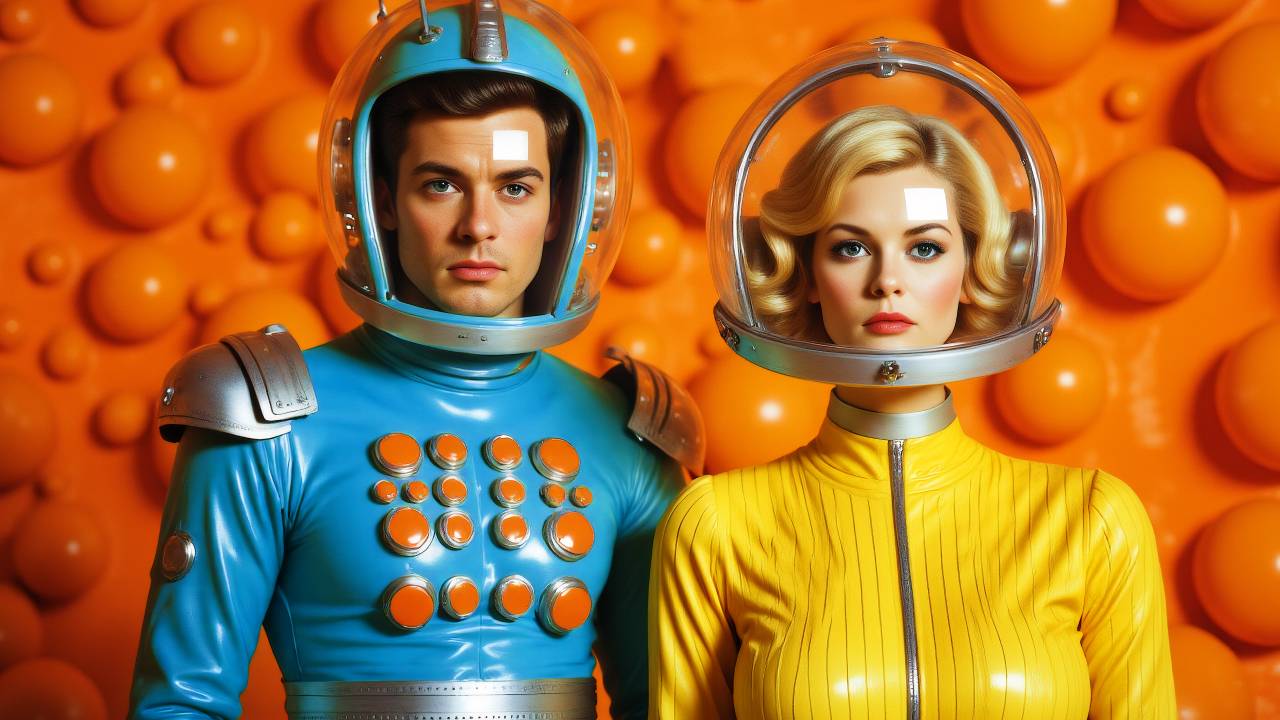 Ретро футуризм 1950-х годов | ИИ AI Нейросеть | Через призму Искусственного Интеллекта. Часть 6 смотреть онлайн