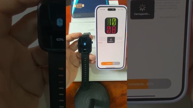 COMO COLOCAR FOTO NO PAPEL DE PAREDE DO SMARTWATCH COLMI P71 смотреть онлайн
