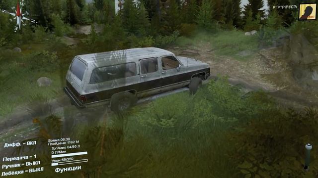SpinTires шевролет субурбан уаз патриот против гелика G65