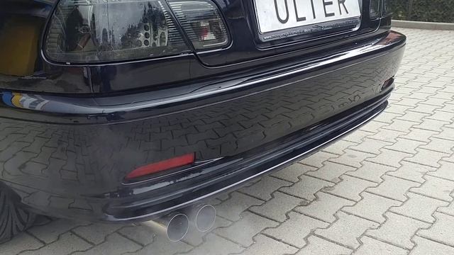 BMW E46 COUPE 323 Ci ULTER EXHAUST смотреть онлайн