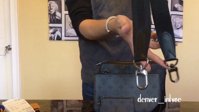 Louis Vuitton Trio Messenger Monogram Eclipse Reverse смотреть онлайн