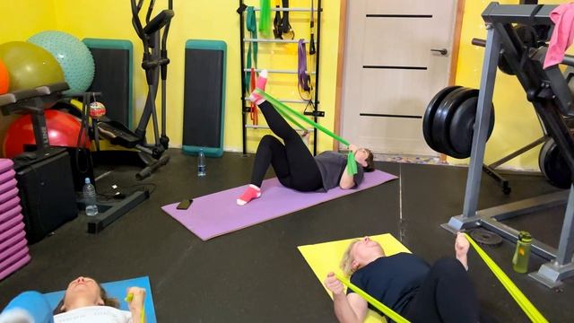 Пилатес с эластичной лентой смотреть онлайн