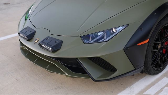 Lamborghini Huracan Sterrato | Verde Turbine | Full Wrap | Stealth PPF | Veloce Autoworks | 4K смотреть онлайн