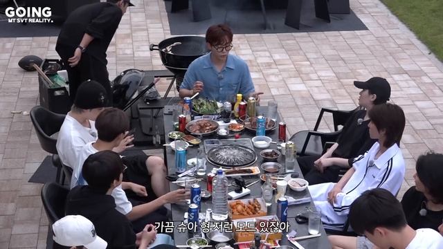 GOING SEVENTEEN EP 109 그르륵 칵칵 TTT Grrreuk Kak Kak TTT