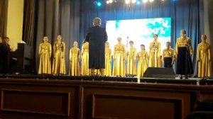 ПАСХАЛЬНАЯ ОТКРЫТКА. Детский хор Вознесенского собора.