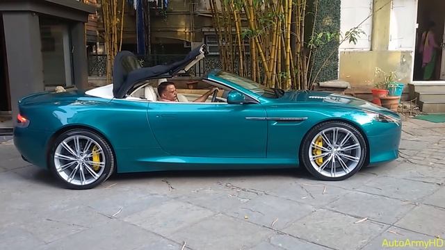 ASTON MARTIN DB9 VOLANTE | START UP AND CONVERT смотреть онлайн