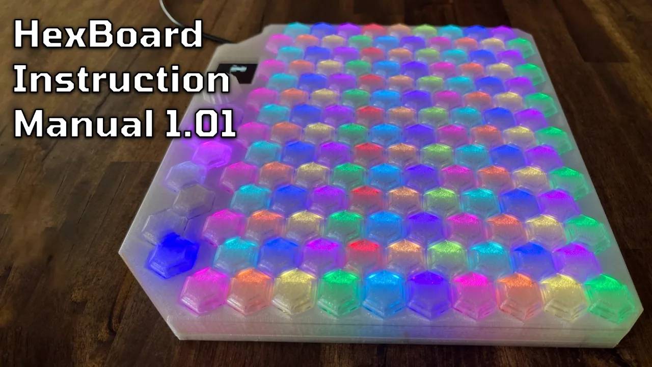 HexBoard MIDI Controller: Instruction Manual Firmware v1.01
