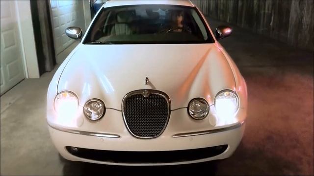 Jaguar S Type 2007 Head light and sun roof смотреть онлайн