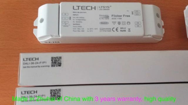 LTech DALI-36-24-F1P1 LED dimmable driver - kutop.com смотреть онлайн