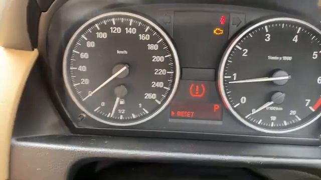 BMW X1 E84 Tyre Pressure Reset L วิธีรีเซ็ทลมยาง