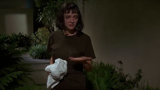 pulp fiction ketchup joke but mia raps over a beat смотреть онлайн