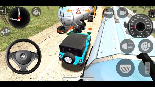 Dollar Song Sidhu Moose Modelled Mahindra Blue Thar4×4😈|| Indian Car Simulator3D || Android Gamepla смотреть онлайн