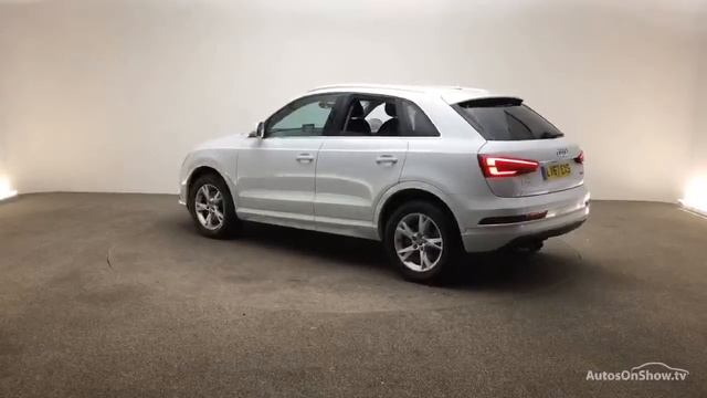 AUDI Q3 TFSI SPORT WHITE 2017 смотреть онлайн