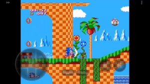 sonic vol 2 NES прохождение 1 часть