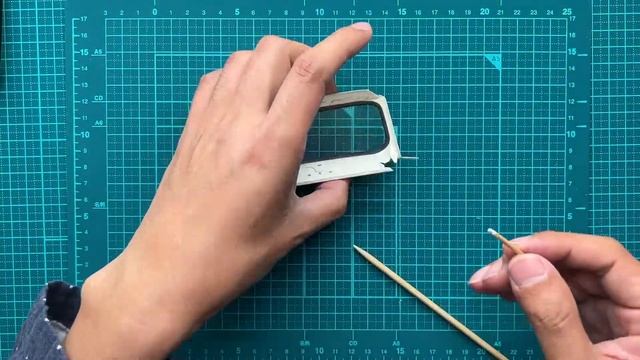 ペーパークラフト FIAT500を制作 UPLIFT PAPER CRAFT MODEL SERIES 1/12スケール 制作過程 Part1 開封 смотреть онлайн