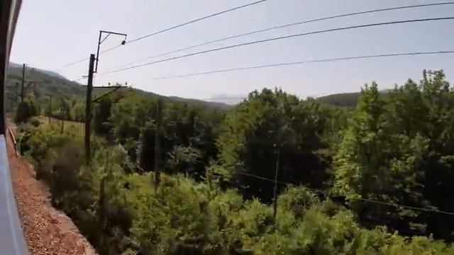 НА МОРЕ НА ПОЕЗДЕ_ Краснодар - Сочи. 5 часов под стук колес. Sleep and relax to the sound of wheels смотреть онлайн