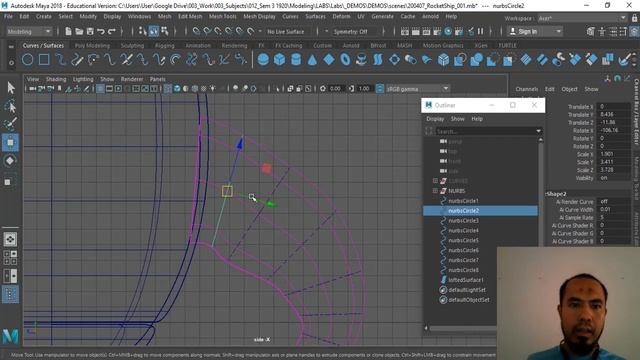 3D Modeling - Lab Assignment 2: Rocket Ship Modeling - Wings смотреть онлайн