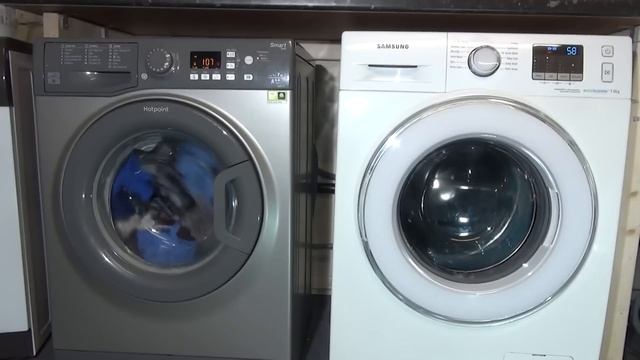 Wash Race No.99 : Hotpoint Vs. Samsung on Cotton 60'c normal смотреть онлайн