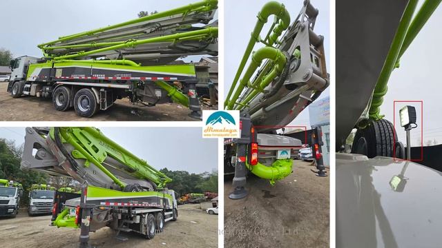 Delivered a ZOOMLION concrete pump truck 52m to a great country.Отправили автобетононасос/GPS/Euro смотреть онлайн