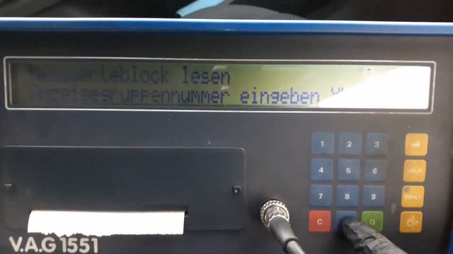 VAG 1551 Tutorial - Using Measured Value Blocks To Check Wheel Speed Sensors