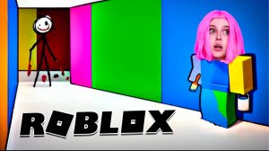 КАМУФЛЯЖНЫЕ ПРЯТКИ В РОБЛОКС! АЛИНКА СПРЯЧЬСЯ ЧТОБЫ ВЫЖИТЬ В ROBLOX | он идет за тобой!