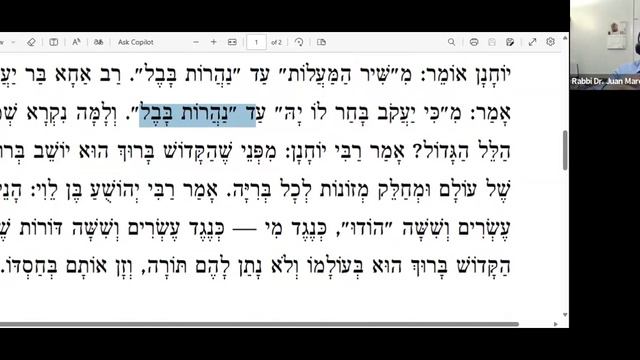 Conversion Class Tractate Pesachim 118a with Rabbi Dr. Juan Marcos Bejarano Gutierrez. смотреть онлайн