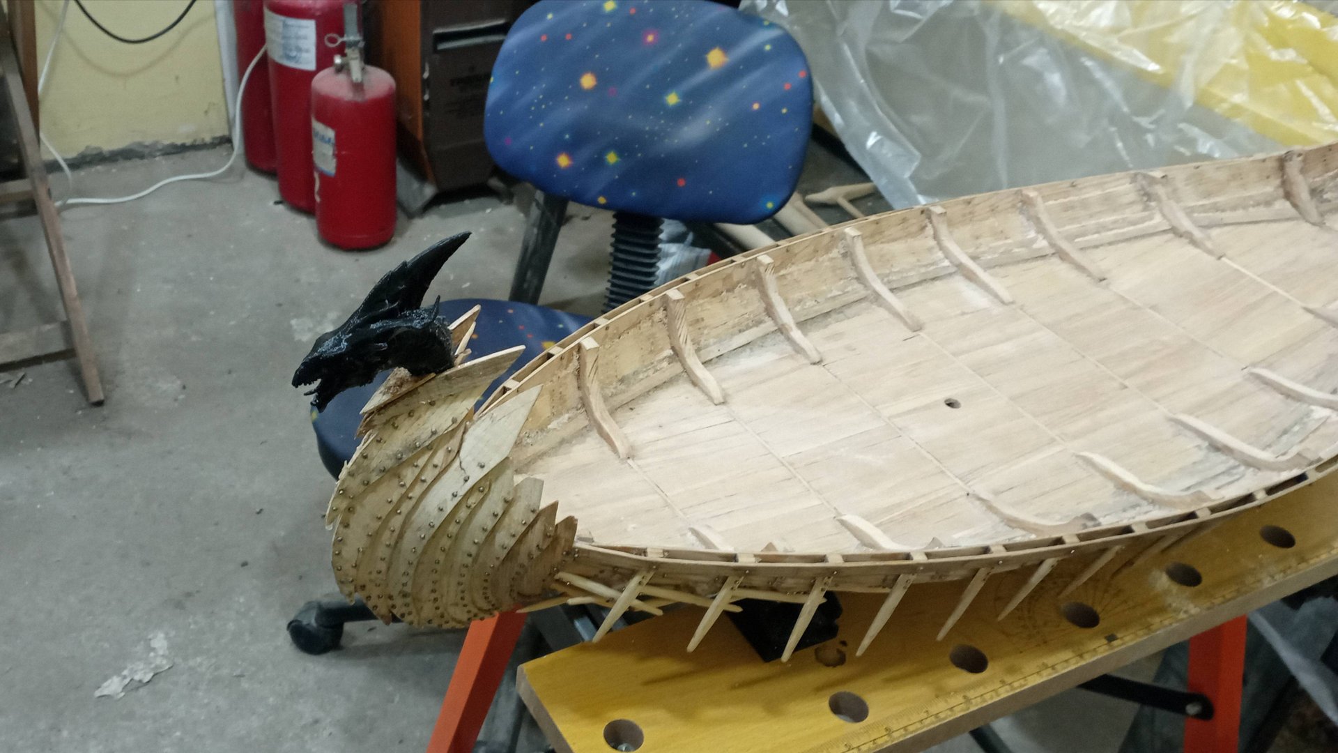 № 11 Установка носовой фигуры на вальхаллу смотреть онлайн