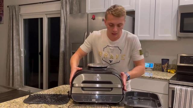 Ninja FG551 Foodi Smart XL 6-in-1 Indoor Grill Review смотреть онлайн