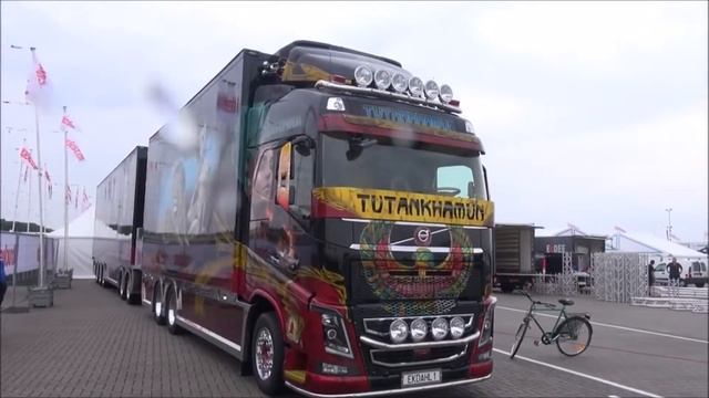 The Volvo FH16 750 HP Tutankhamun show Truckstar смотреть онлайн