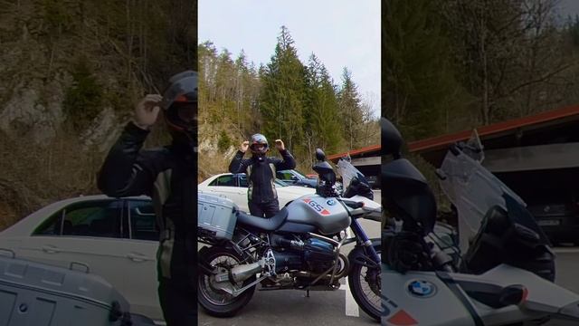 BMW R nineT & R 1150 GSA getting ready to hit the road смотреть онлайн