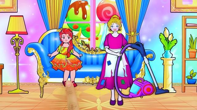 [🐾paper Diy🐾] Poor Vs Rich Rapunzel Mother And Daughter Family #Rapunzel Compilation 놀이 종이