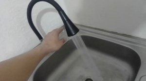 Смеситель кухонный с гибким изливом двух режимный