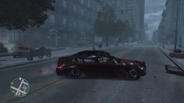 Мажор уничтожил свою BMW M5 F90 GTA4 смотреть онлайн
