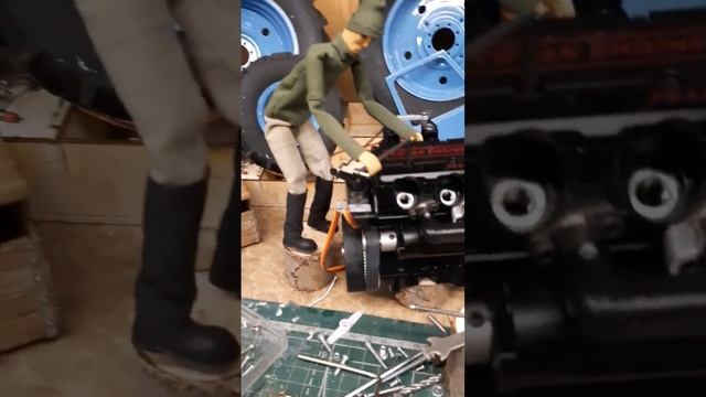 Васяня с двигателем для МТЗ-82 смотреть онлайн