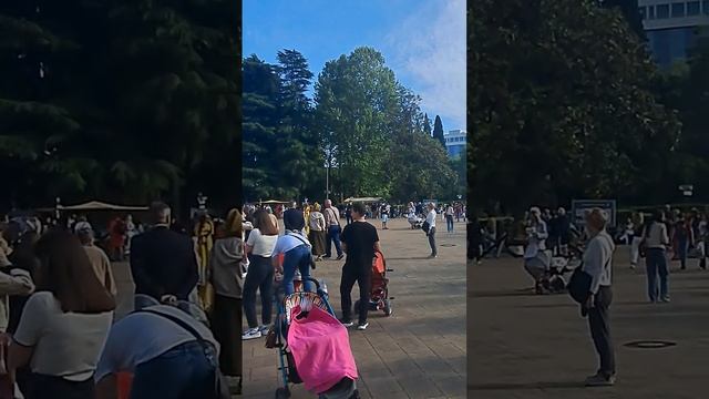 СОЧИ. 9 МАЯ. Площадь флага. Навагинская. смотреть онлайн