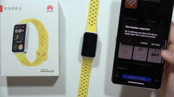 HUAWEI Band 9: Connect with Android Phone & Huawei Health App