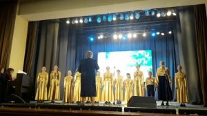 ПЕСНЯ О ЗЕМНОЙ КРАСОТЕ. Детский хор Вознесенского собора.