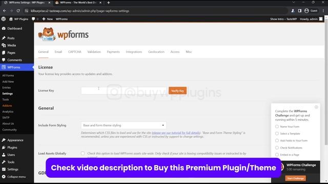WP Forms Pro with Original License Key | Direct dashboard updates | Best Forms Plugin for WordPress смотреть онлайн